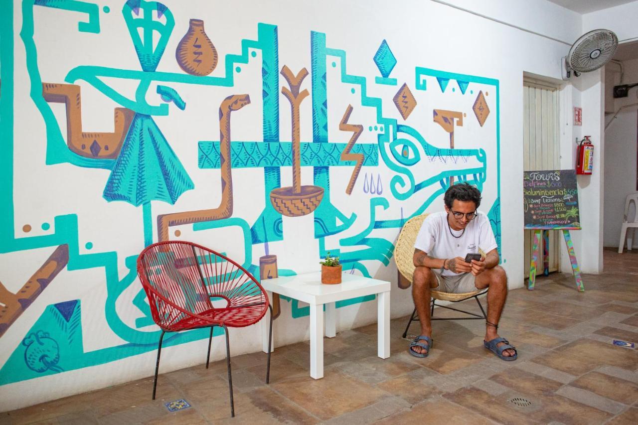Terraza Dzahui H Ostello Puerto Escondido  Esterno foto
